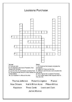 louisiana purchase explorer crossword|Louisiana Purchase explorer .